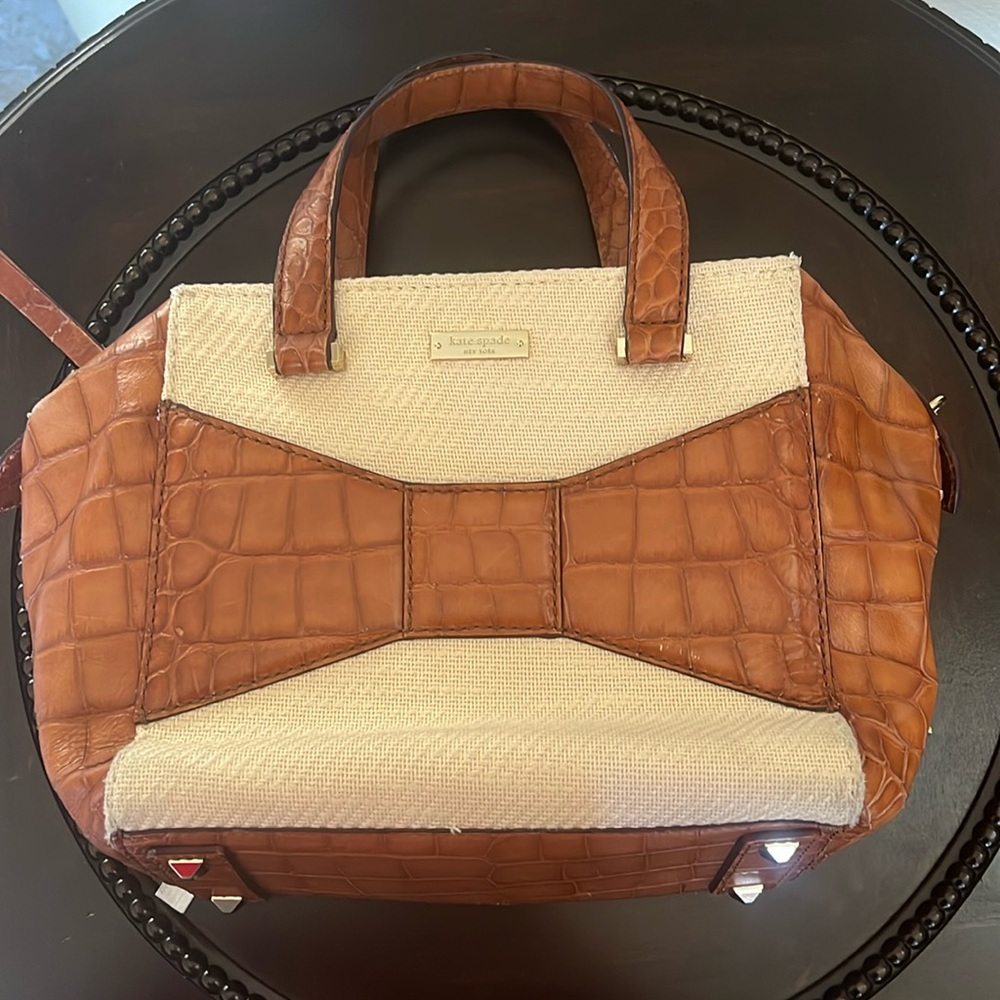 Kate Spade Madison bow leather bag